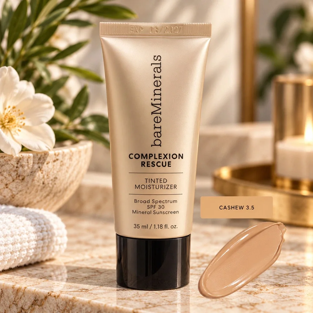 New bareMinerals Complexion Rescue Tinted Moisturizer SPF30 Cashew 3.5 1.18oz
